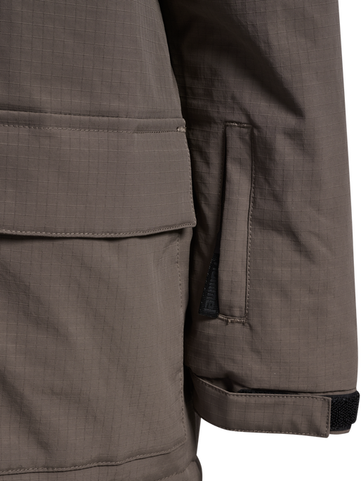 hmlBOB TEX JACKET, MAJOR BROWN hmlBOB TEX JACKET, MAJOR BROWN, packshot