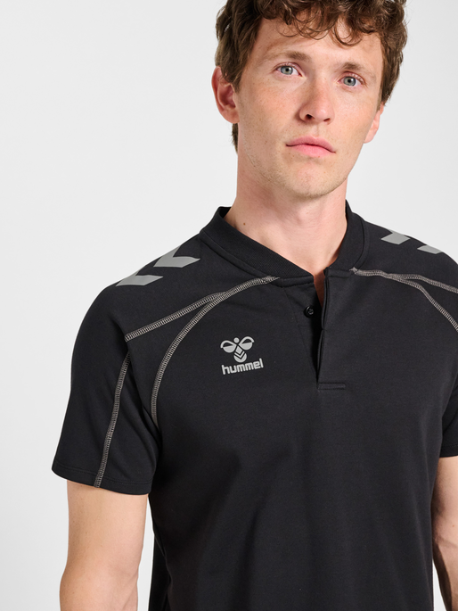 hmlMOVE 2.0 POLO, BLACK, model