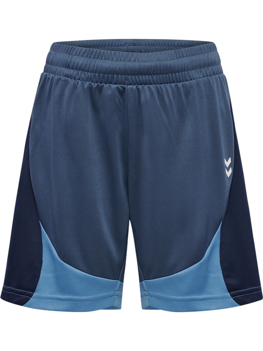 hmlJR GOAL BLOCK SHORTS, BERING SEA hmlJR GOAL BLOCK SHORTS, BERING SEA, packshot