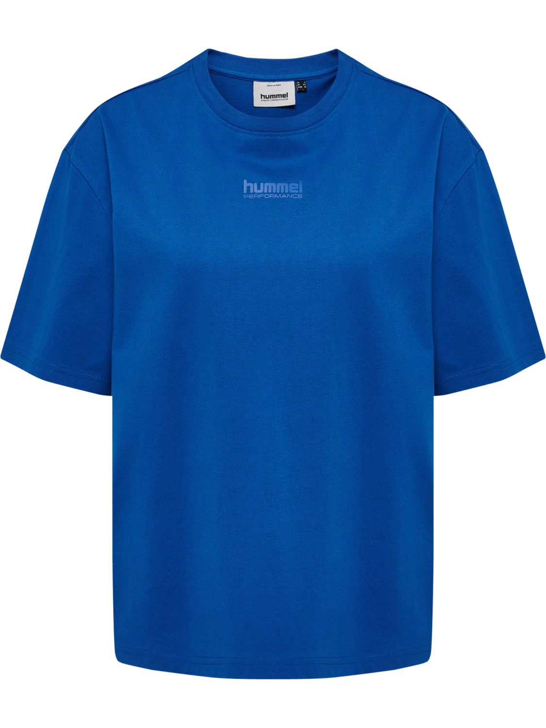 hmlFAST LOOSE T-SHIRT S/S, OLYMPIAN BLUE, packshot