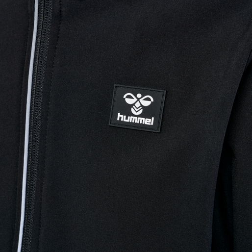 hmlMARS SOFTSHELL JACKET, BLACK hmlMARS SOFTSHELL JACKET, BLACK, packshot