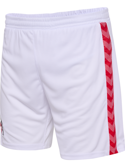 1FCK 23/24 HOME SHORTS, WHITE/TRUE RED 1FCK 23/24 HOME SHORTS, WHITE/TRUE RED, packshot