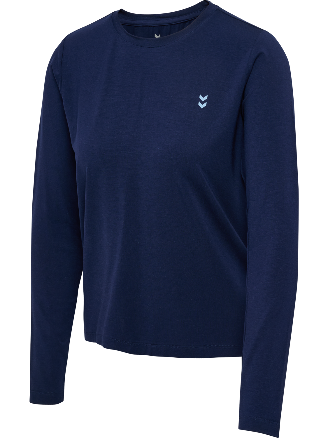 hmlYOGA SOFT LOOSE W T-SHIRT LS, DRESS BLUES, packshot