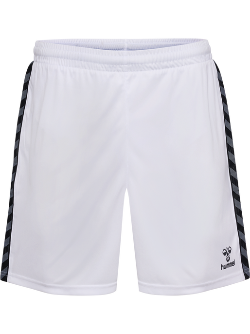 hmlAUTHENTIC PL SHORTS, WHITE, packshot