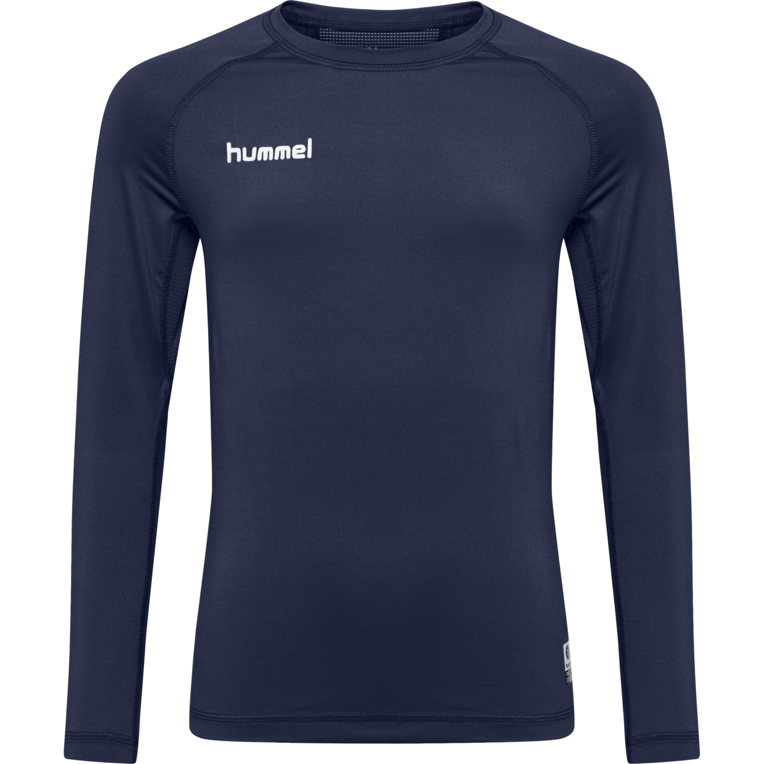 HUMMEL FIRST PERFORMANCE KIDS JERSEY L/S, MARINE, packshot