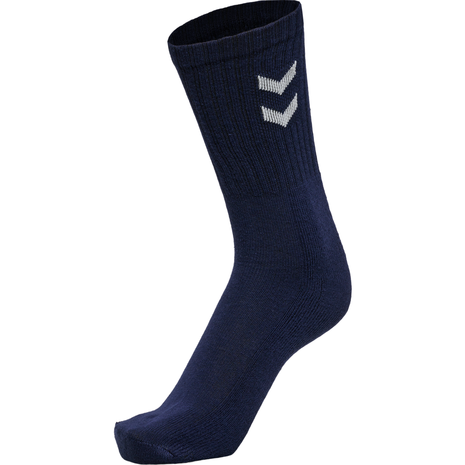 3-Pack Basic Sock, MARINE, packshot