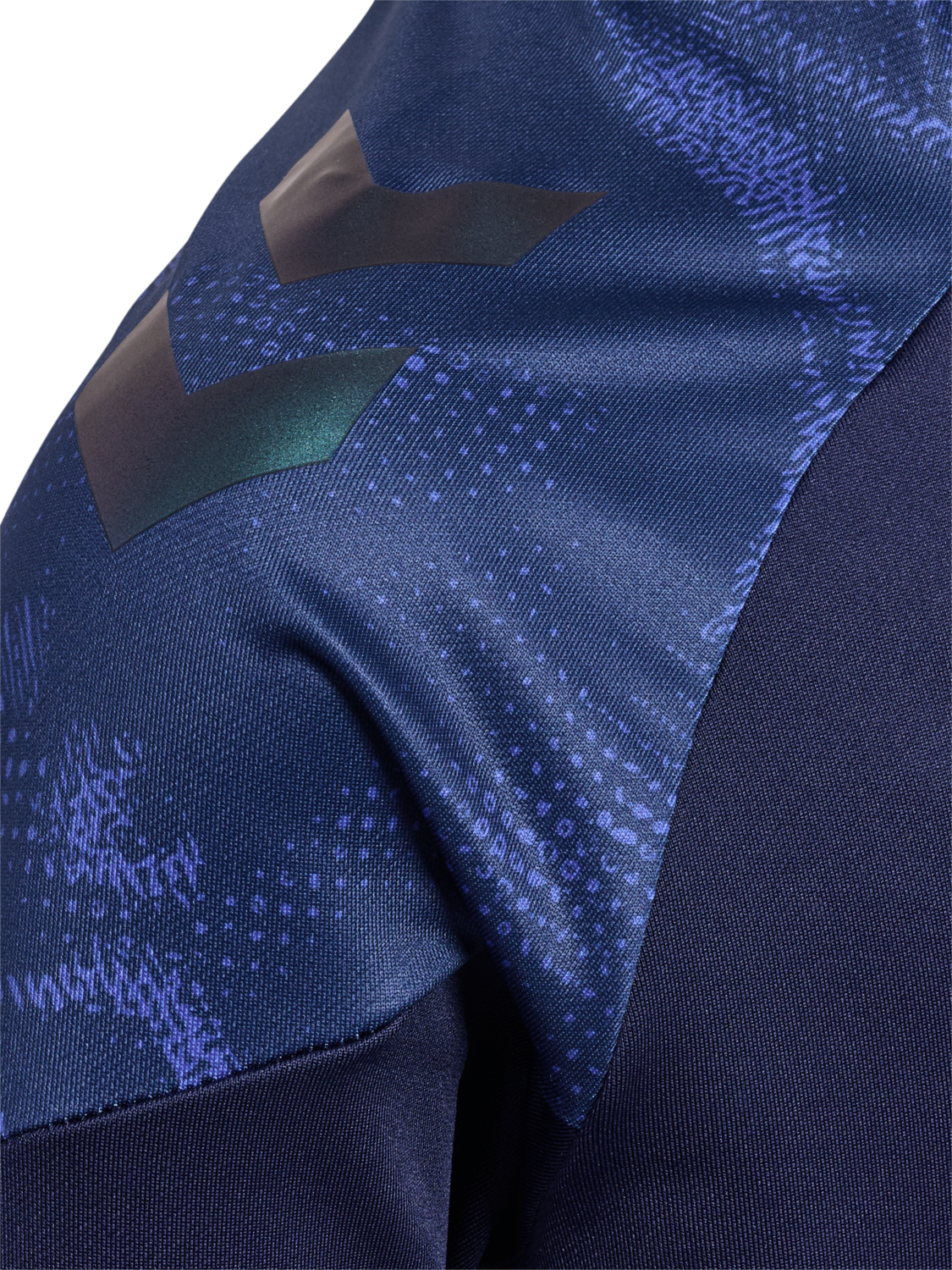 hmlBLAZE26 PRO TRAINING HALFZIP KID, MARINE, packshot