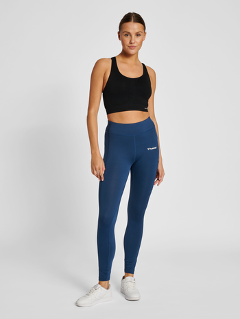 hmlMT CHIPO MID WAIST TIGHTS, INSIGNIA BLUE, model