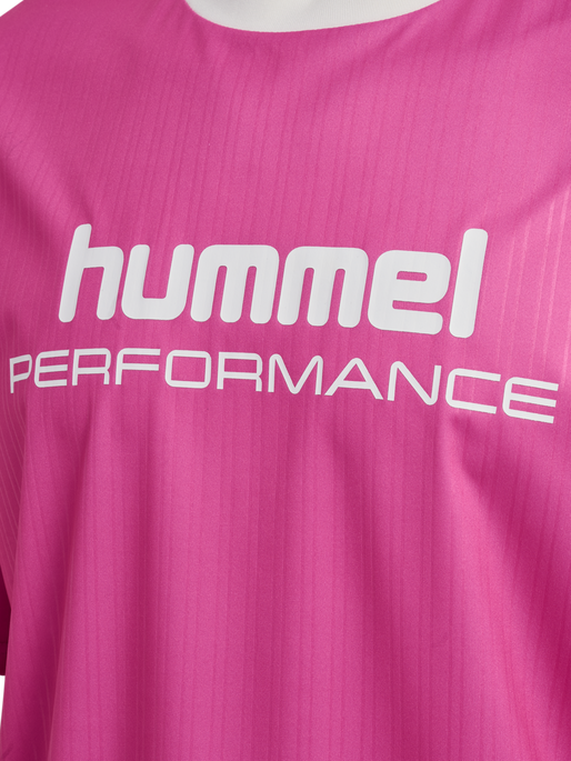 hmlPULSE LOOSE JERSEY S/S, CAMEO PINK hmlPULSE LOOSE JERSEY S/S, CAMEO PINK, packshot