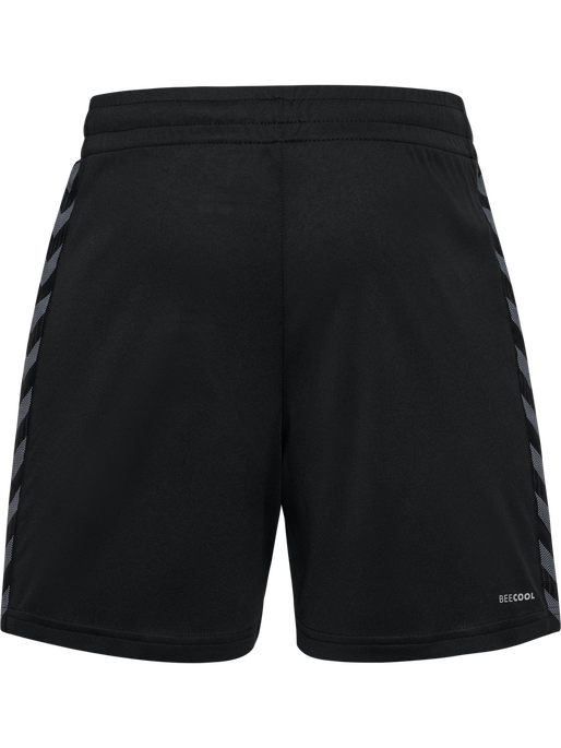 hmlAUTHENTIC PL SHORTS KIDS, BLACK, packshot