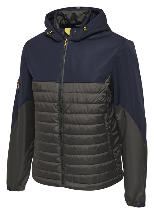 hmlNORTH HYBRID JACKET, MARINE, packshot