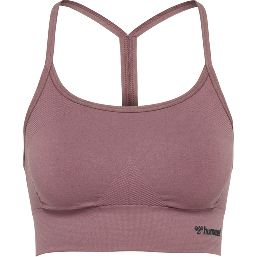 hmlTIFFY SEAMLESS SPORTS TOP, ROSE TAUPE, packshot