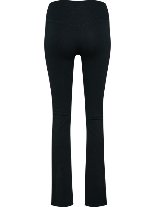 hmlHIIT SEAMLESS FLARE TIGHTS, BLACK, packshot
