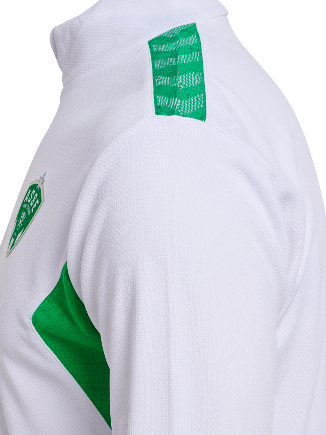 ASSE 23/24 WARM UP HALF ZIP SWEAT, BRIGHT WHITE, packshot
