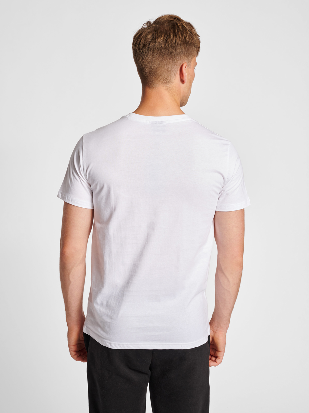 hmlRED BASIC T SHIRT S S