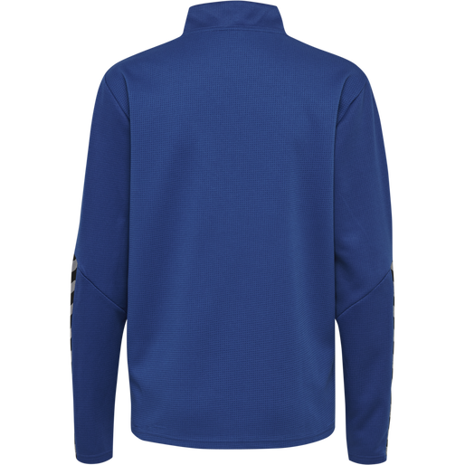 hmlAUTHENTIC HALF ZIP SWEATSHIRT WO, TRUE BLUE, packshot