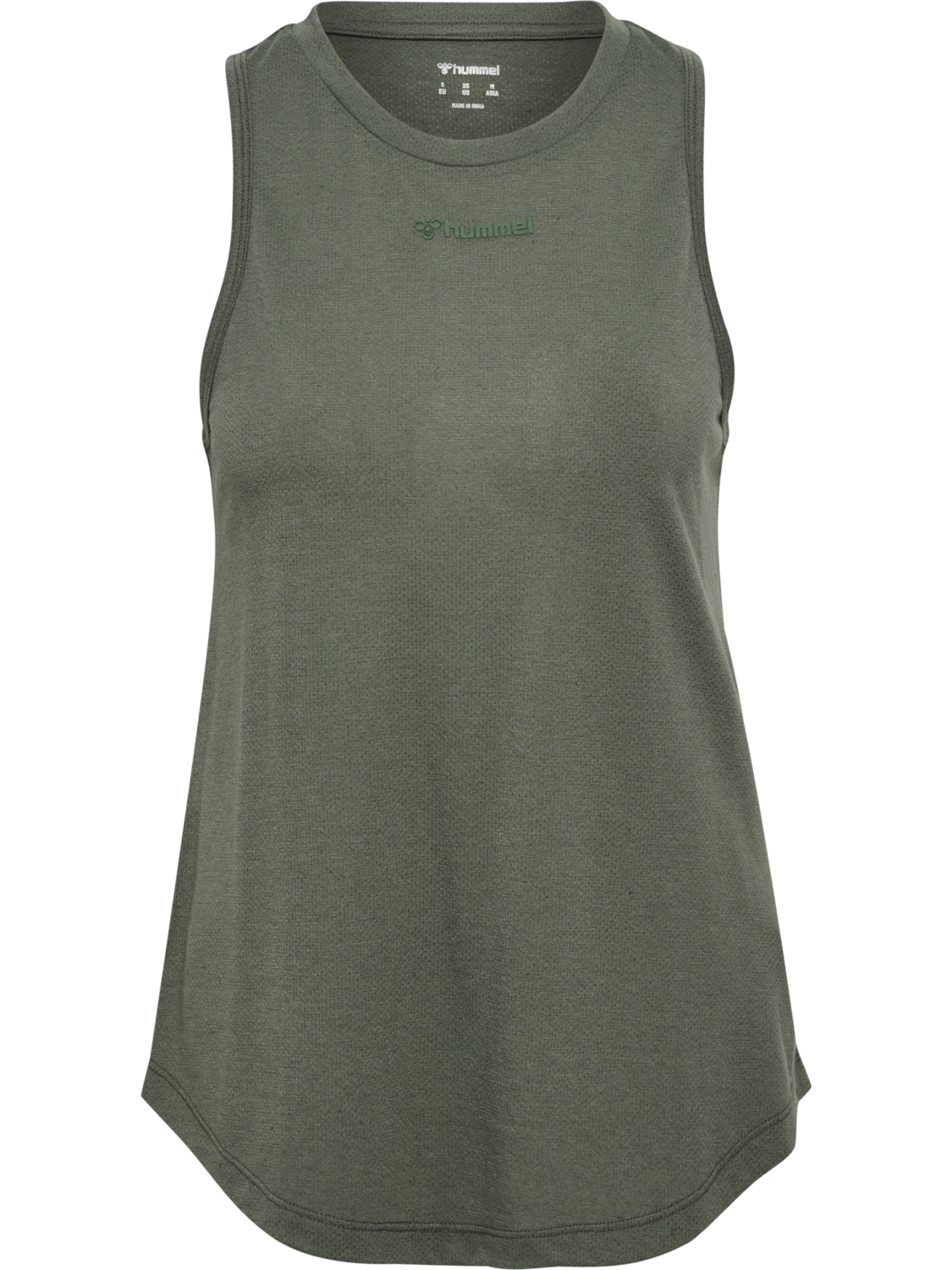 hmlMT VERA TOP, CASTOR GRAY, packshot
