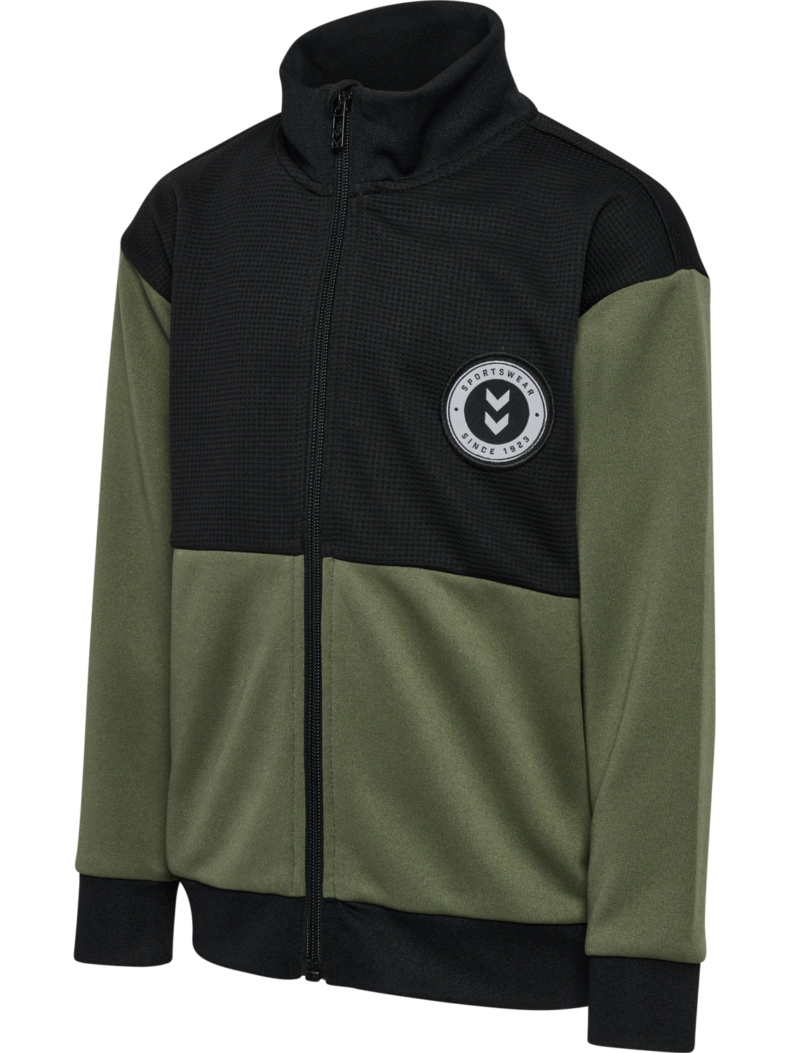 hmlODIN ZIP JACKET, DUSTY OLIVE, packshot