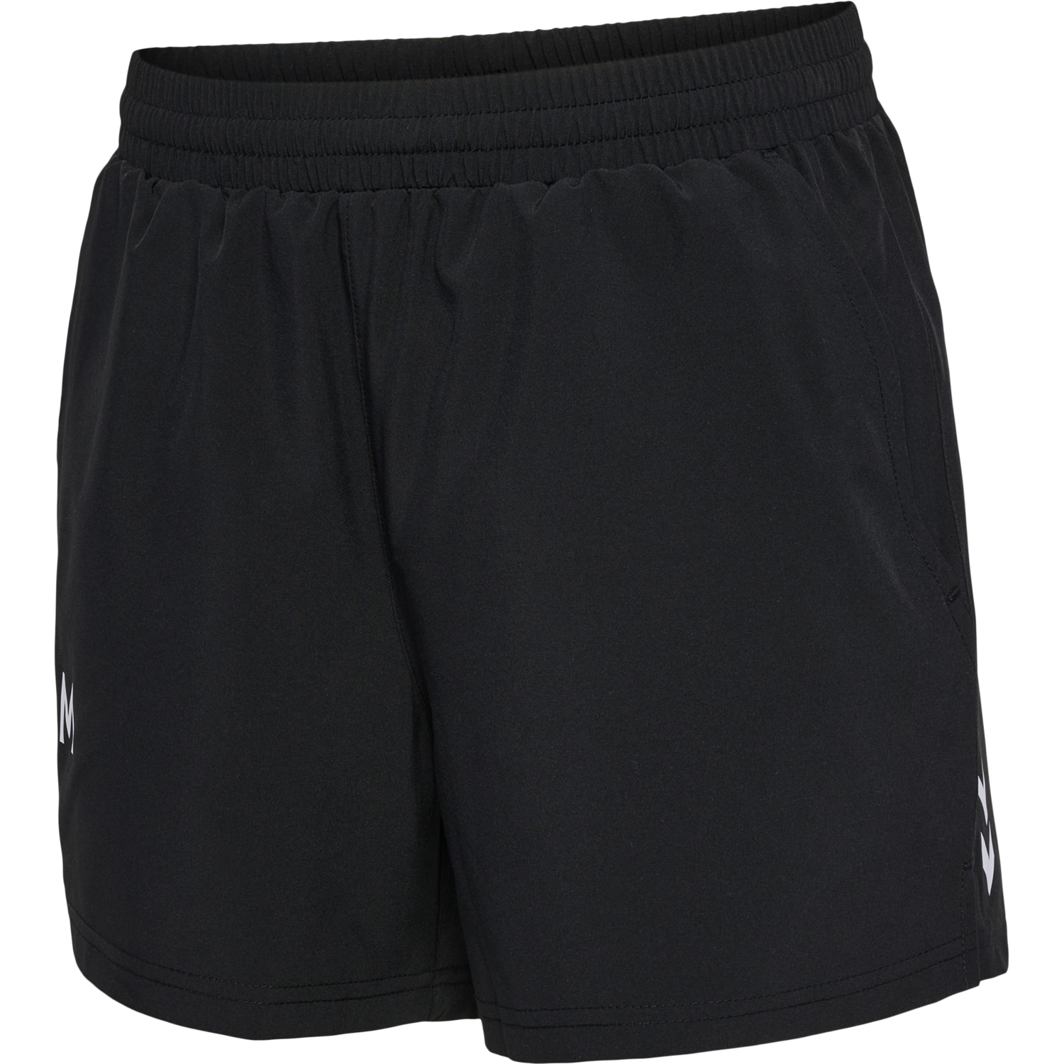hmlACTIVE COURT WOV SHORTS WOMAN, BLACK, packshot