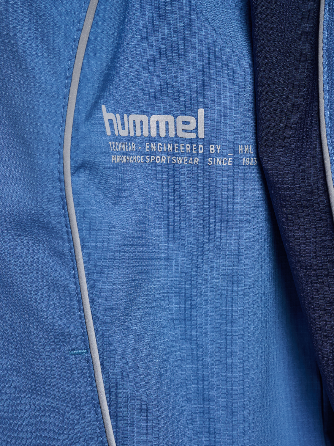 hmlJR WOVEN ZIP JACKET, RIVERSIDE, packshot
