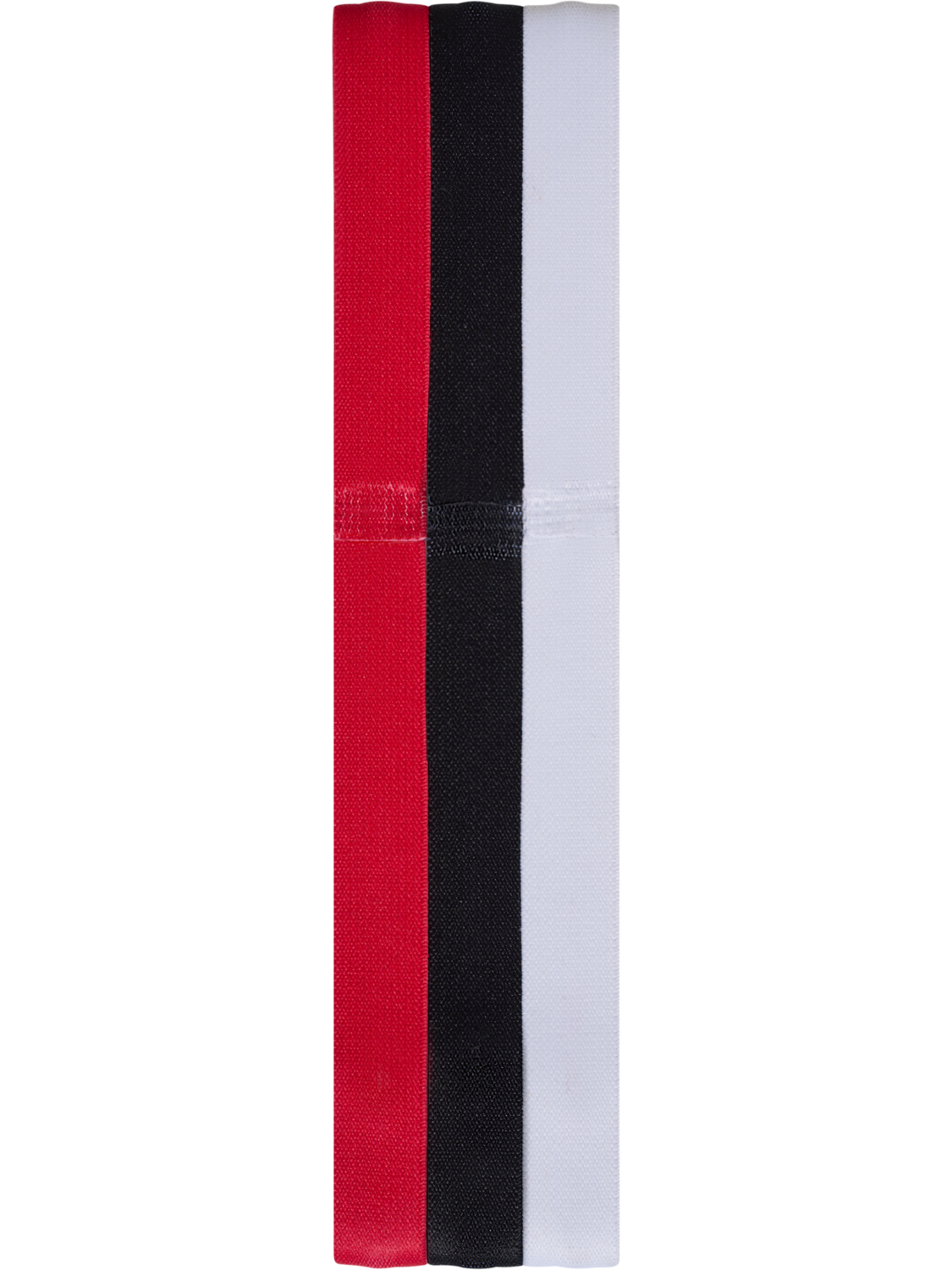 3-PACK HEADBAND, WHITE/BLACK/TRUE RED, packshot