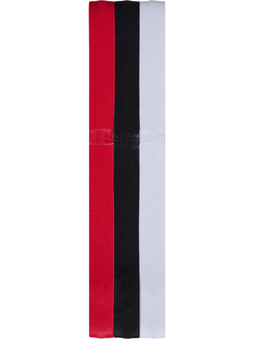3-PACK HEADBAND 17-18, WHITE/BLACK/TRUE RED, packshot