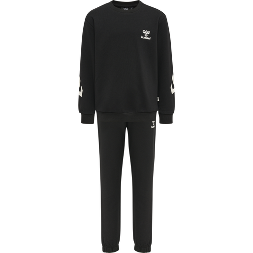 hmlVENTI TRACKSUIT, BLACK, packshot