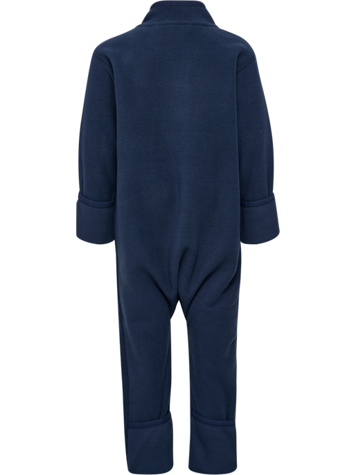 hmlMINI FLEECE ZIP SUIT BEE, DRESS BLUES, packshot