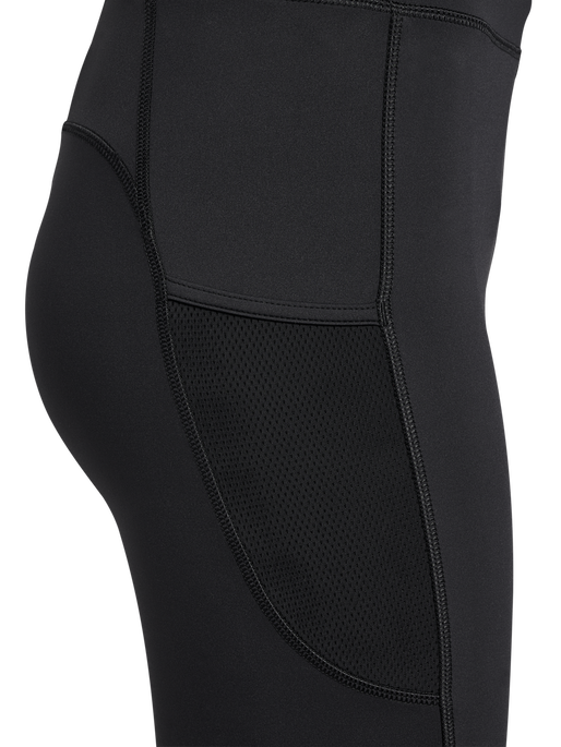 hmlRUN TIGHT WOMAN, BLACK hmlRUN TIGHT WOMAN, BLACK, packshot