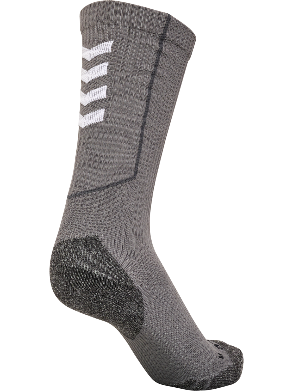 hmlPRO TRAINING SOCKS HIGH, STEEL GRAY/WHITE, packshot
