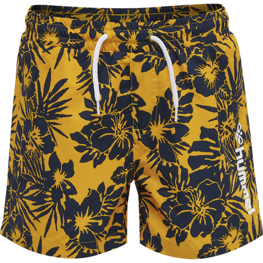 hmlCHILL BOARD SHORTS, SAFFRON, packshot