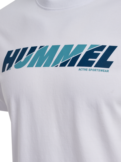hmlGRAPHIC BOLD LOGO TEE, WHITE hmlGRAPHIC BOLD LOGO TEE, WHITE, packshot