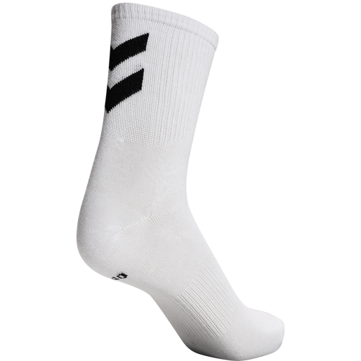 hmlCHEVRON 6-PACK SOCKS, WHITE/WHITE hmlCHEVRON 6-PACK SOCKS, WHITE/WHITE, packshot