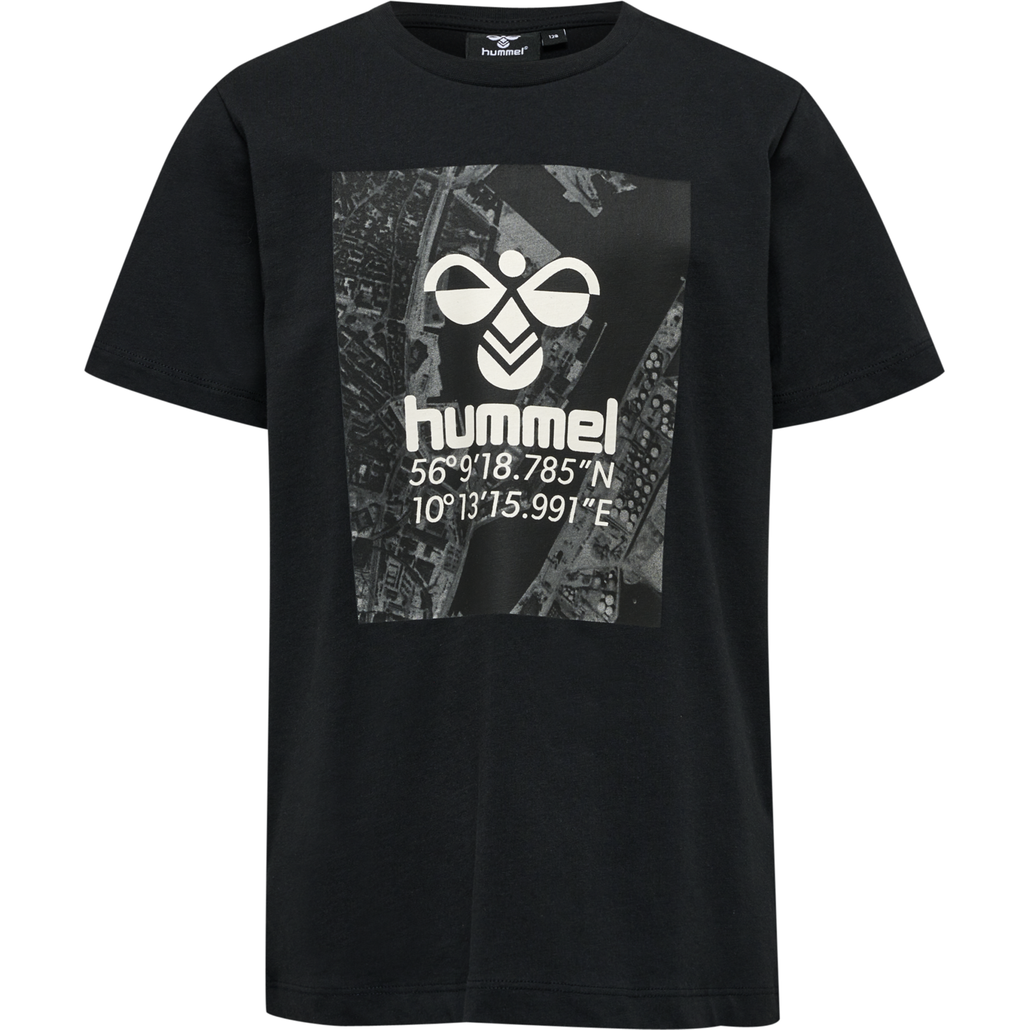 hmlSATELLITE T-SHIRT S/S, BLACK, packshot