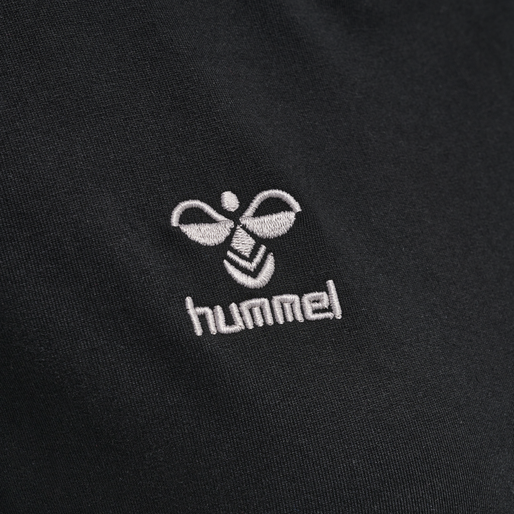 hmlMOVE GRID COTTON SWEATSHIRT WOMA, BLACK, packshot