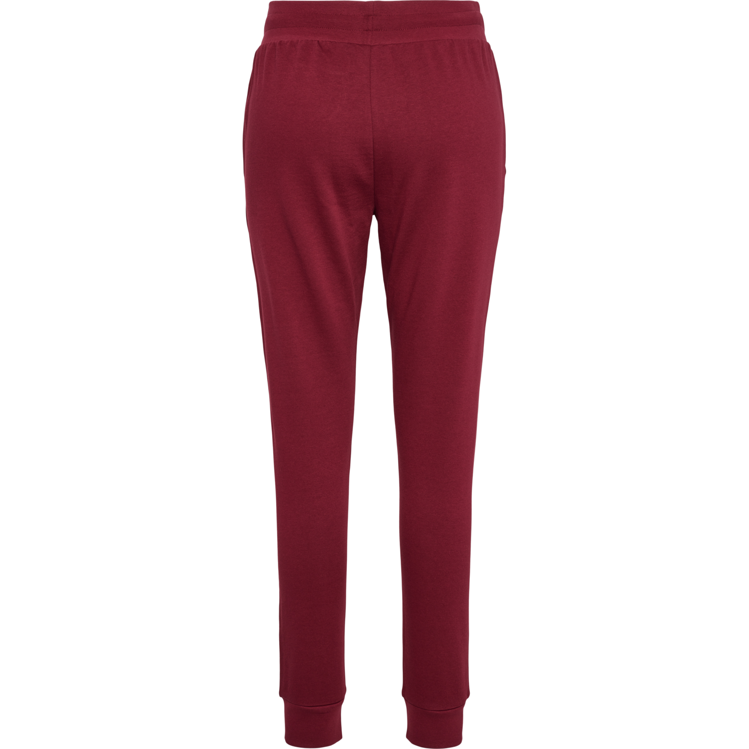 hmlBOOSTER TAPERED WOMAN PANTS, CABERNET, packshot