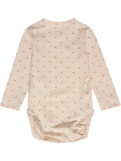 hmlMINI BEE AOP BODY L/S, WHITECAP GRAY, packshot