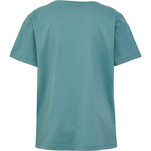 hmlTRES T-SHIRT S/S 2-PK, MINERAL BLUE/DECO ROSE hmlTRES T-SHIRT S/S 2-PK, MINERAL BLUE/DECO ROSE, packshot