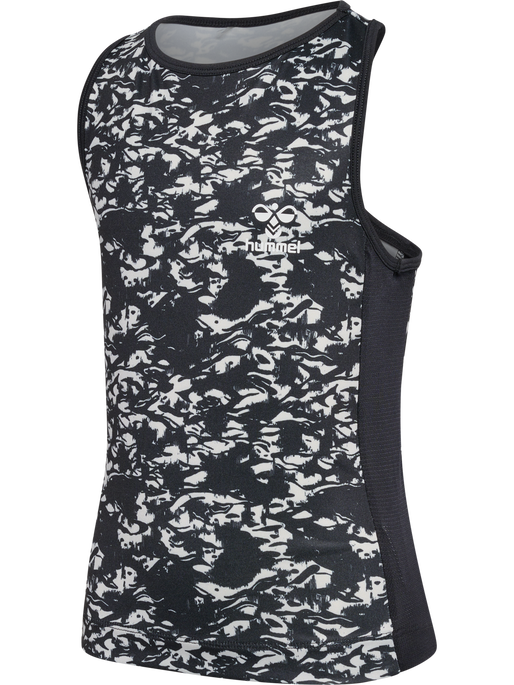 hmlLUCA TOP, BLACK, packshot
