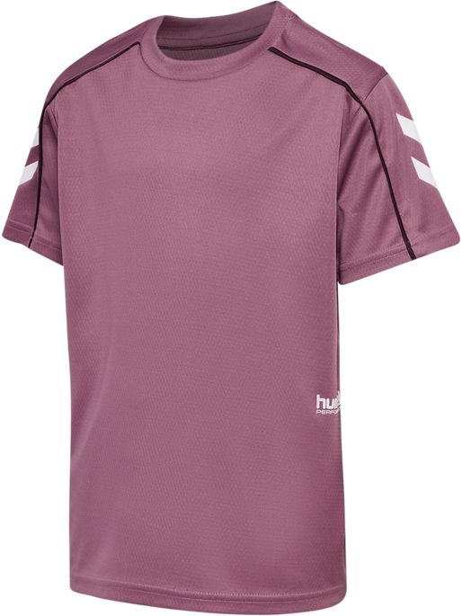 hmlJR T-SHIRT S/S, WISTFUL MAUVE hmlJR T-SHIRT S/S, WISTFUL MAUVE, packshot