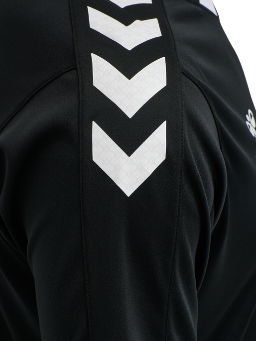 hmlCORE XK POLY JERSEY S/S, BLACK, packshot