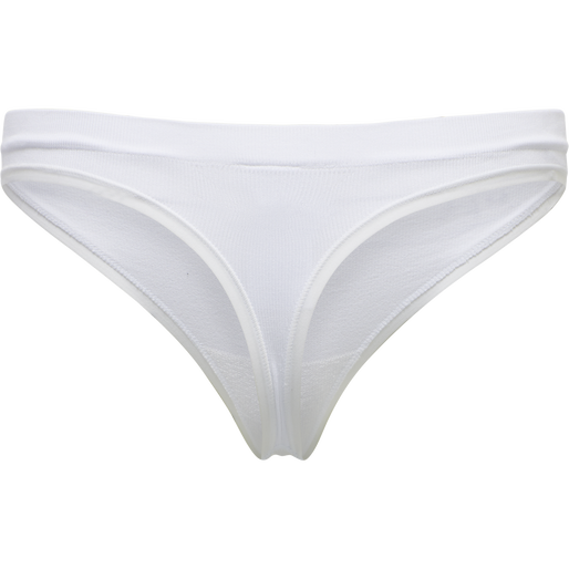 hmlJUNO SEAMLESS THONG, WHITE, packshot