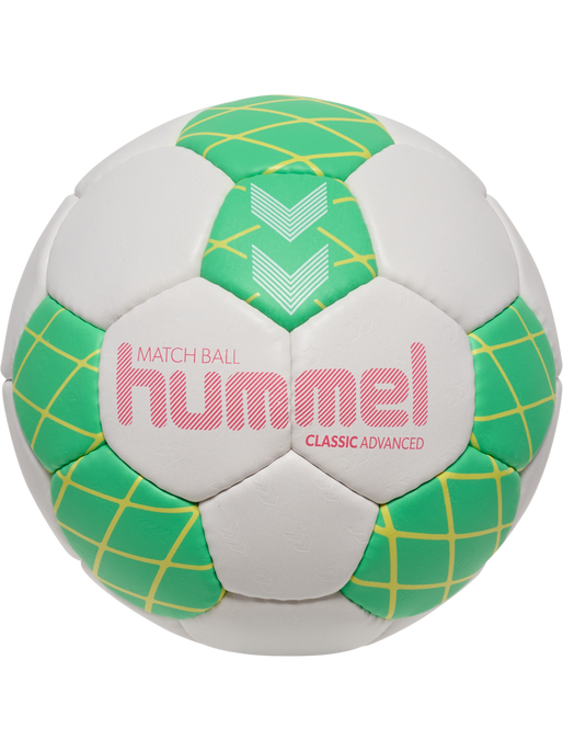 hmlCLASSIC ADVANCED HB, OFF WHITE/GREEN/YELLOW, packshot