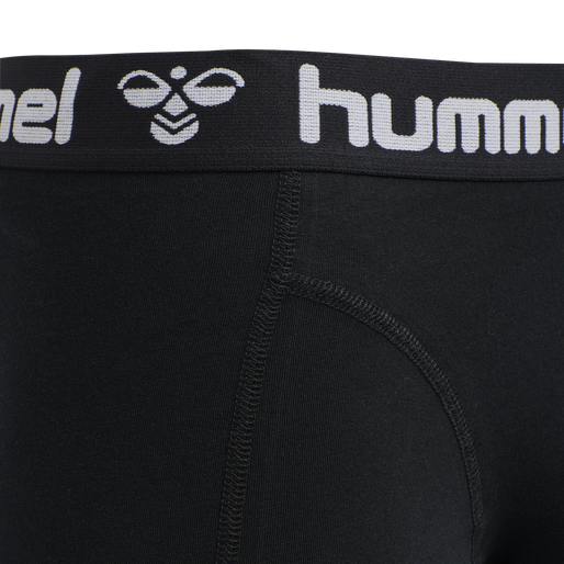 HMLMARS 2PACK BOXERS, BLACK/BLACK, packshot