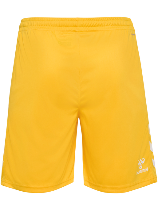 hmlCORE XK POLY SHORTS, SPORTS YELLOW, packshot