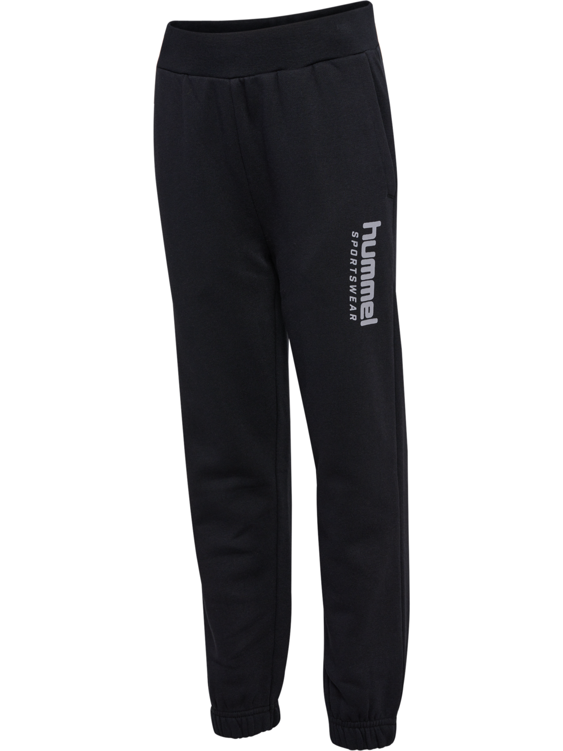hmlLOKSI ADJUSTABLE WAIST PANTS, BLACK, packshot