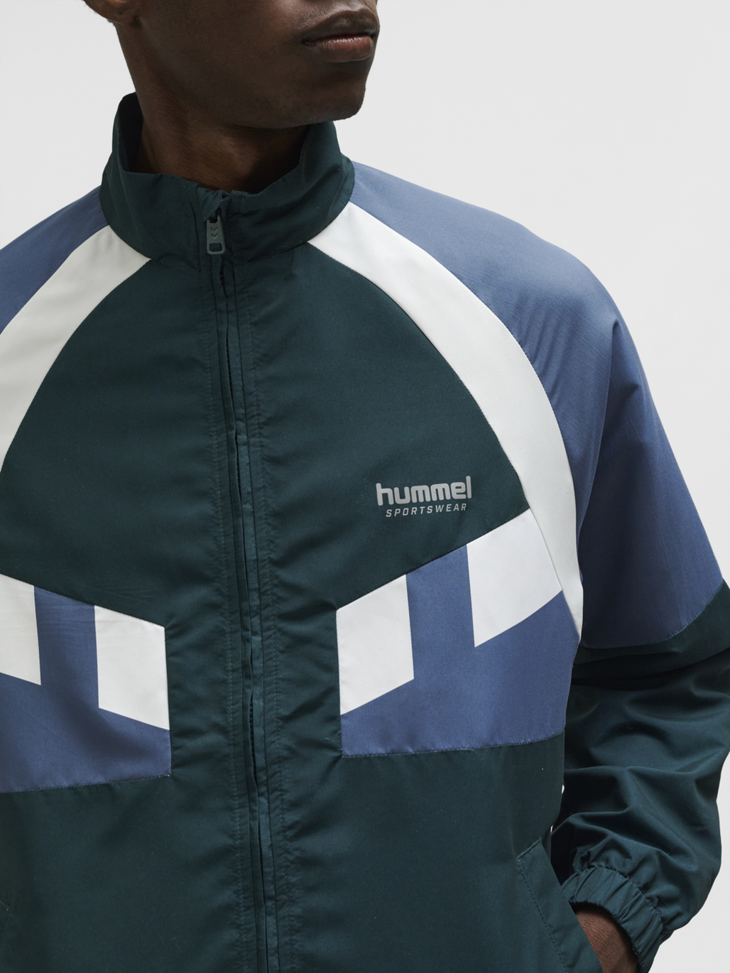 hummel TRACKSUIT JACKET SPORTSWEAR PONDEROSA PINE hummelsport