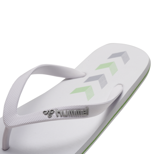 CHEVRON FLIP FLOP, WHITE CHEVRON FLIP FLOP, WHITE, packshot