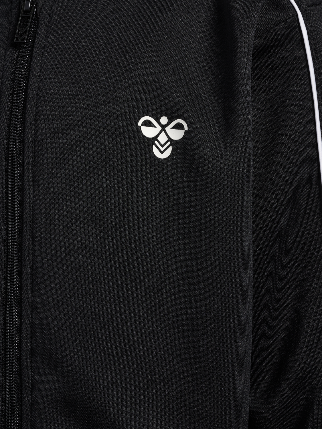 hmlJR REG TUKAS TRACK SUIT, BLACK, packshot