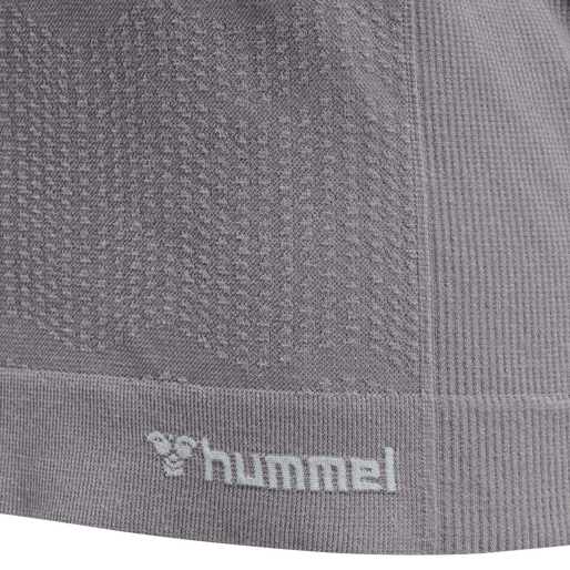 hmlMT FLOW SEAMLESS T-SHIRT, MINIMAL GRAY, packshot